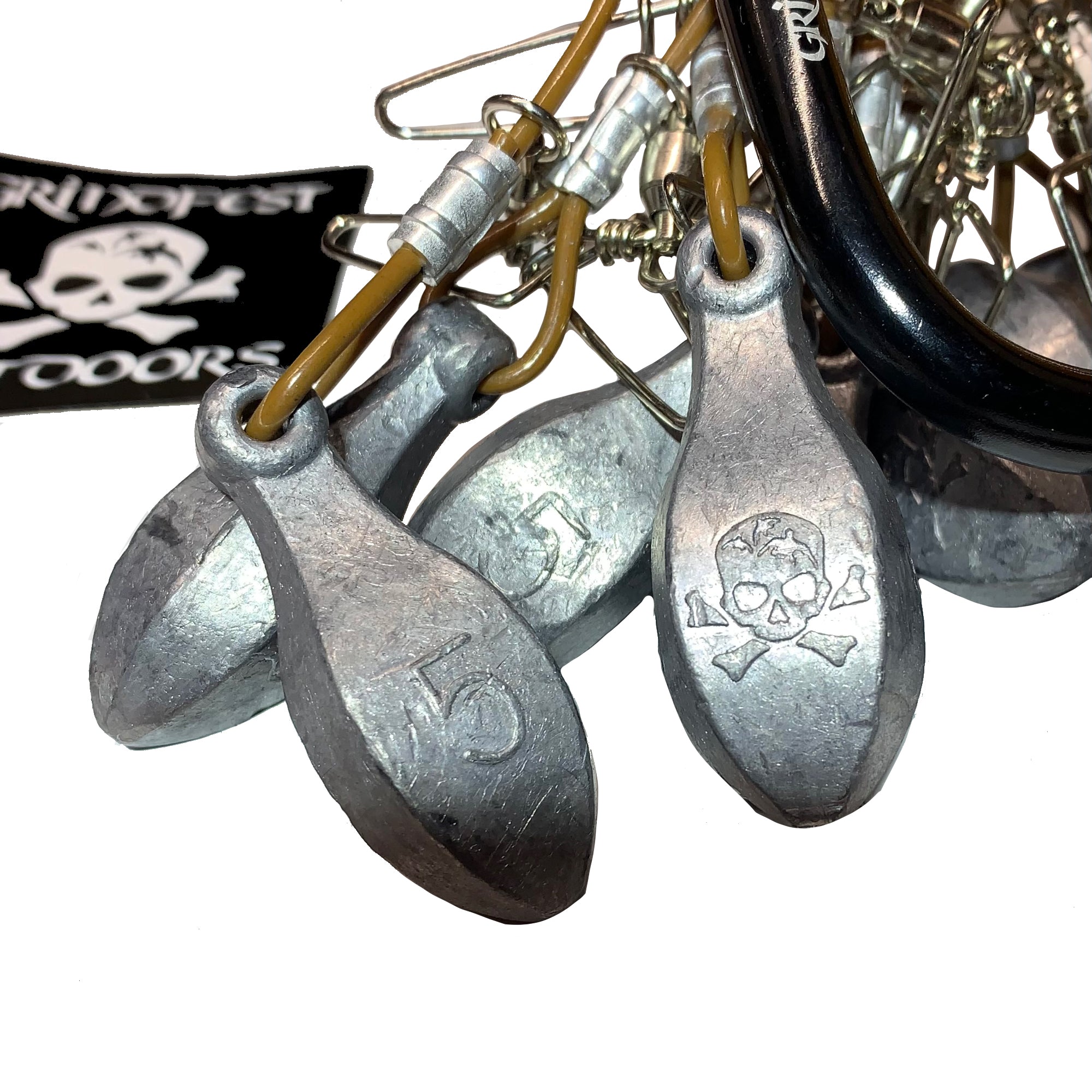 5oz Coated Steel Cable Texas Rigs – GrindFest Outdoors