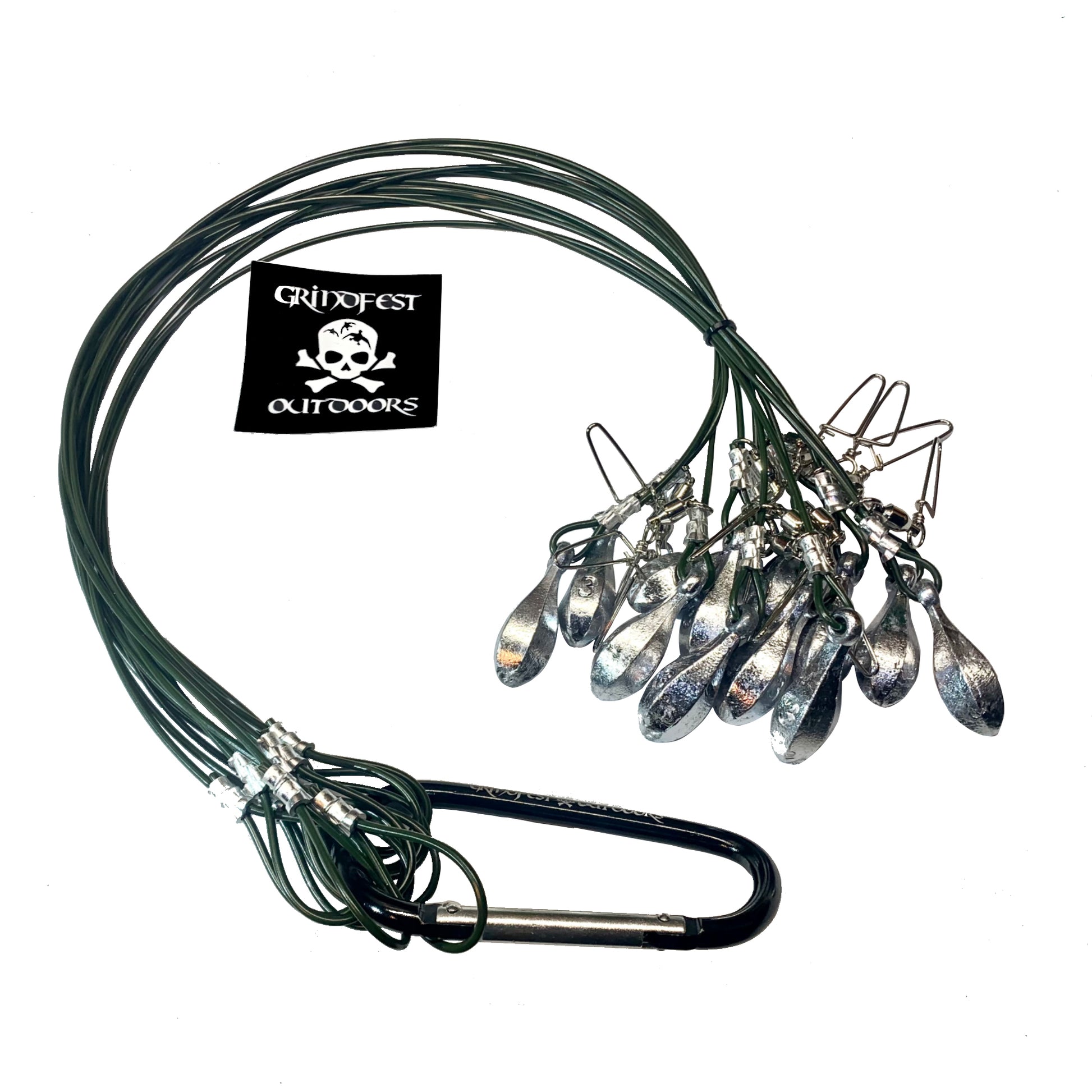 3oz Coated Steel Cable Texas Rigs – GrindFest Outdoors