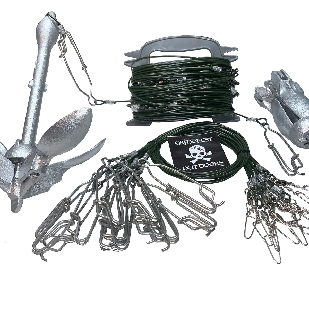 Gang Rigs Coated Cable Gang Rig Kit – GrindFest Outdoors
