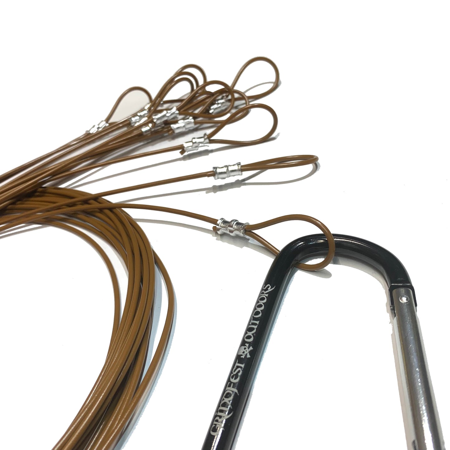 8oz Coated Steel Cable Texas Rigs
